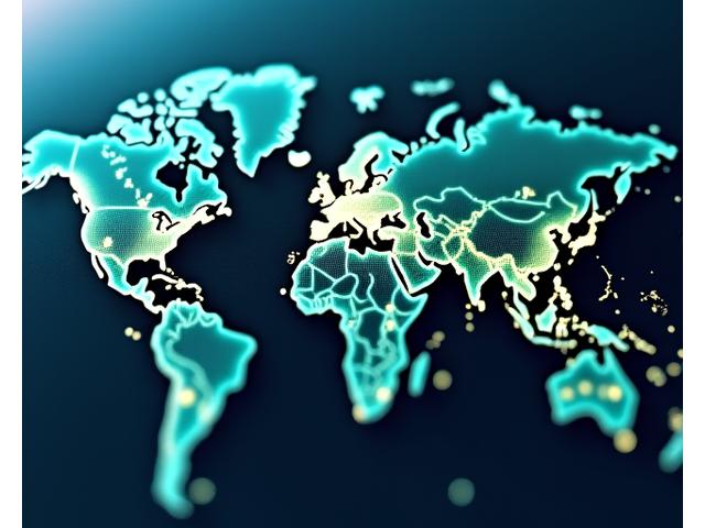 Mapa interactivo global destacando más de 200 destinos emergentes para coolcationing, con marcadores que indican potencial de inversión y resiliencia climática.