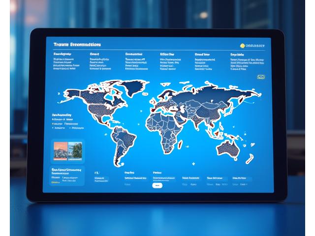 Un dashboard digital mostrando recomendaciones de viaje personalizadas basadas en IA, con perfiles de usuario y destinos sugeridos adaptados a sus preferencias y historial de búsqueda.