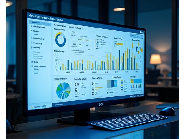Un dashboard de análisis de datos complejo pero organizado, mostrando gráficos y tablas de KPIs turísticos como predicción de ocupación, CLV y análisis de sentimiento, con filtros interactivos.